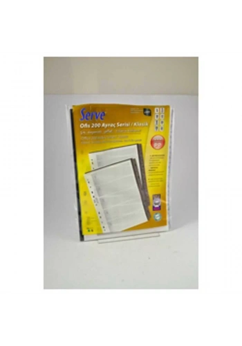 Serve Seperatör A4 1-12 Rakam Karton