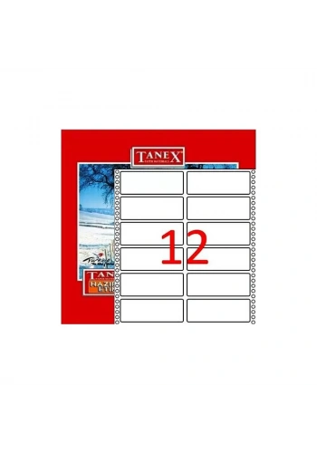 Tanex Bilgisayar Etiketi 35x97
