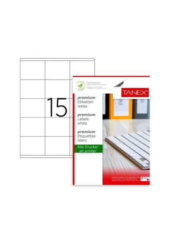 Tanex Laser Etiket Kod 2115 X 70mm x 56mm