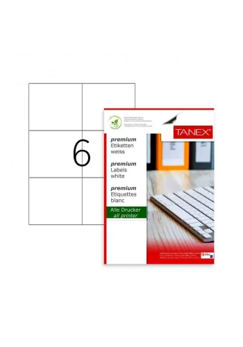Tanex Laser Etiket Kod 2303  105mm x 99mm