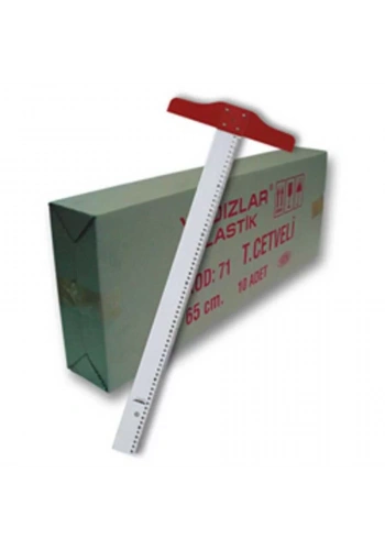Yıldızlar Plastik T Cetveli 65 cm