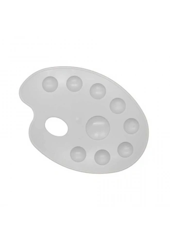 Yıldızlar Büyük Godeli Oval Resim Paleti