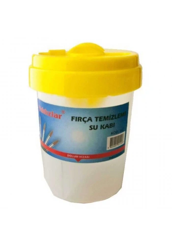 Yıldızlar Fırça Temizleme Su Kabı