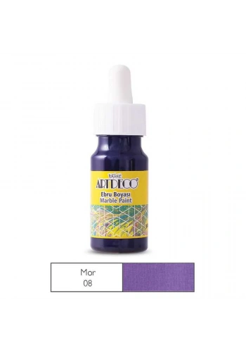Artdeco Ebru Boyası 30 ml Mor