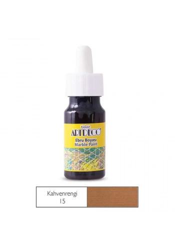 Artdeco Ebru Boyası 30 ml Kahverengi