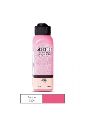 Artdeco Akrilik Boya 140 ml Pembe