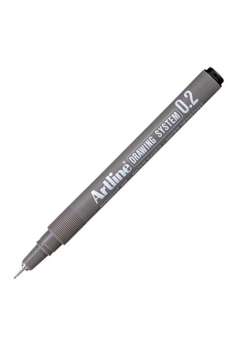 Artline 232 Çizim Kalemi Drawing System 0.2 mm Siyah