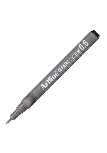 Artline 236 Çizim Kalemi Drawing System 0.6 mm Siyah