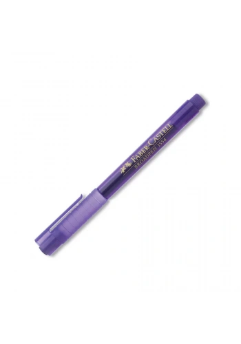 Faber Castell 1554 Broadpen Keçeli Kalem İnce Uç 0.8 mm Mor