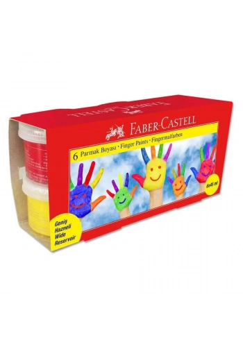 Faber Castell Parmak Boyası 45 ml 6lı