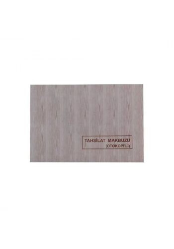 Dilman Otokopili Tahsilat Makbuzu 3 Nüsha