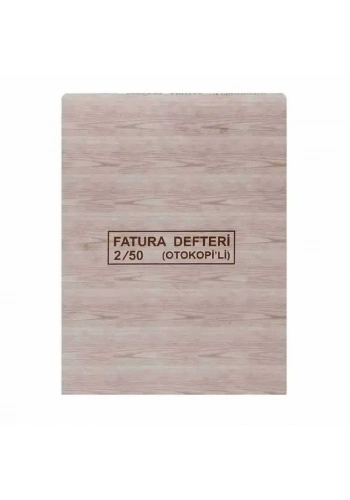 Dilman Otokopili Fatura Defteri 2-50 2 Nüsha