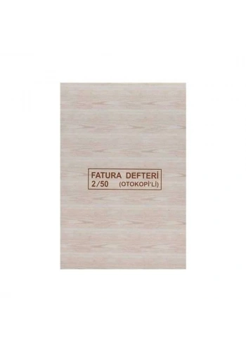 Dilman Otokopili Fatura Defteri 2-50 3 Nüsha