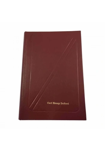 Dilman 337 Cari Hesap Defteri Dik 20x28 96 Yaprak