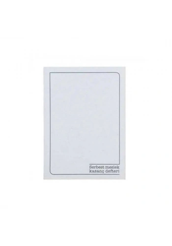 Dilman Serbest Meslek Defteri Karton Kapak 48 Yaprak