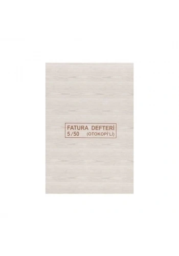 Dilman Fatura Defteri 5-50 3 Nüsha