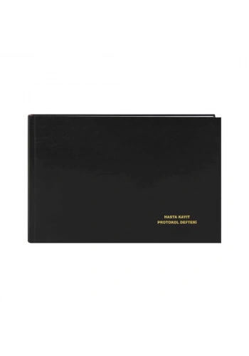 Dilman Hasta Kayıt Protokol Defteri Ciltli 192 Yaprak