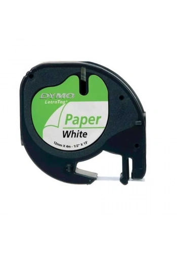 Dymo Letratag Şerit Kağıt Beyaz