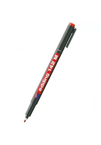 Edding Asetat Kalemi 1 mm Kırmızı