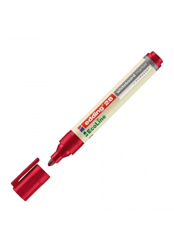 Edding Beyaz Yazı Tahta Kalemi Kırmızı