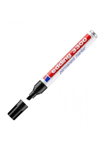 Edding 3300 Permanent Markör Kesik Uçlu Siyah