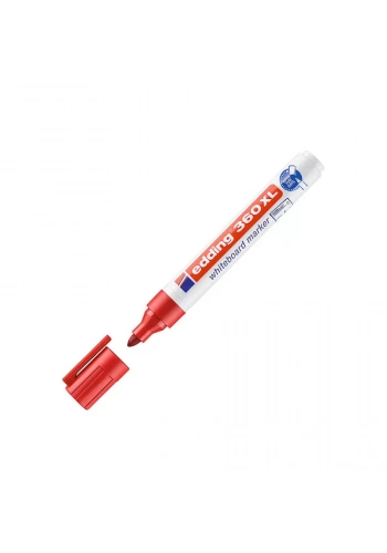 Edding E-360XL Beyaz Tahta Kalemi Kırmızı