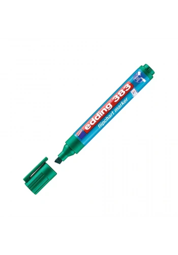 Edding E-383 Flipchart Kalemi Cap Off Yeşil