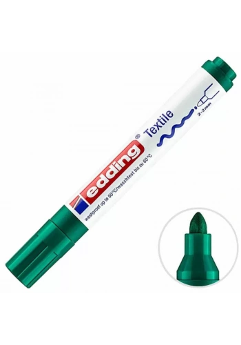 Edding 4500 T-Shirt Kalemi Koyu Yeşil