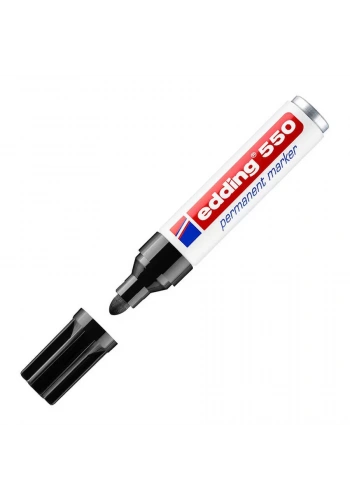 Edding 550 Permanent Markör Yuvarlak Uç Siyah