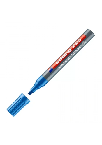 Edding 725 Fosforlu Yazı Tahtası Kalemi Mavi