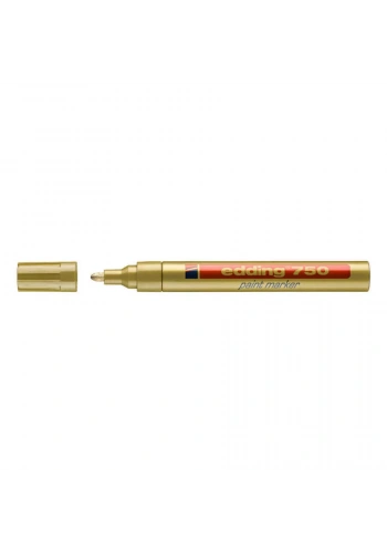 Edding 750 Tam Örtücü Boya Markörü Altın