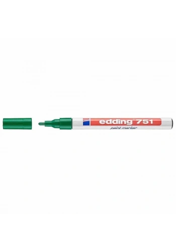 Edding 751 Tam Örtücü Boya Markörü Yeşil