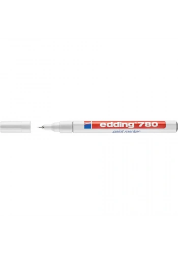 Edding 780 Hobi Sanat Kalemi Beyaz