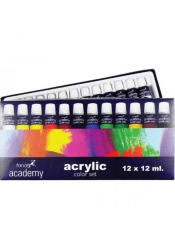 Fanart Akrilik Boya Seti 12 ml 12 Renk