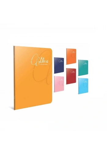 Gıpta Mica Tel Dikişli Plastik Kapak Çizgisiz Defter A4 60 Yaprak