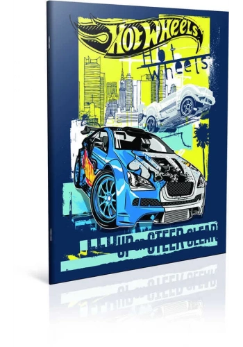 Gıpta Hot Wheels Tel Dikişli Karton Kapak Defter A6 48 Yaprak