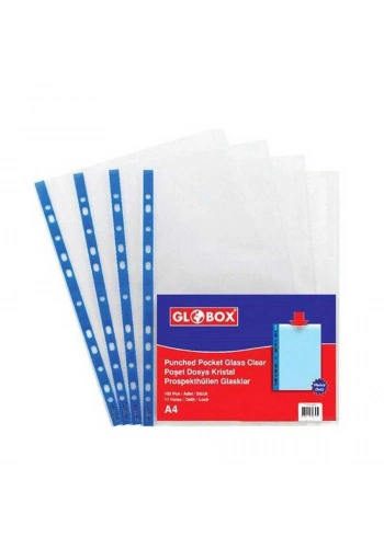 Globox Cristal Poşet Dosya 100lü