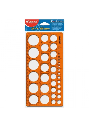 Maped 277620 Daire Şablonu 1den 35e