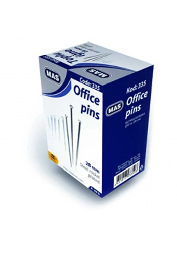 Mas Toplu İğne Nikelli 250 gr 28 mm