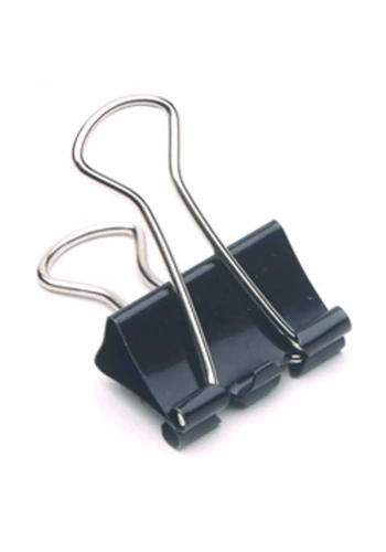 Mas Kıskaç Omega Çelik 19 mm Siyah 12li