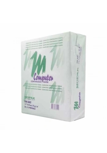 Mopak Bilgisayar Kağıdı 11 x 24 2 Nüsha 55 gr 500lü 018