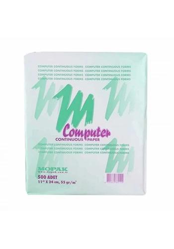 Mopak Bilgisayar Kağıdı 11 x 24 4 Nüsha 55 gr 500lü