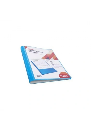 Noki Sunum Dosyası Cepli 60 Yaprak A4 Mavi