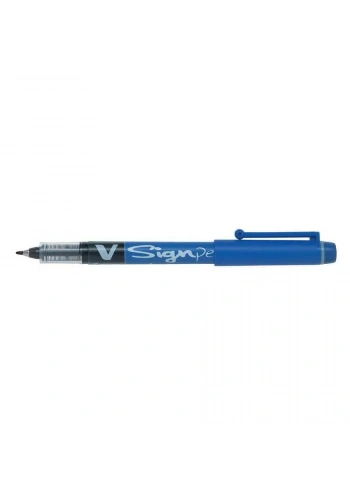 Pilot V-Signpen İmza Kalemi Mavi