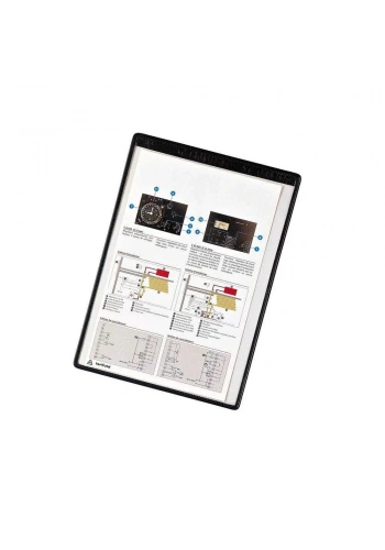 Tarifold Manyetik Poşet Üstten Açık Siyah 1 Adet