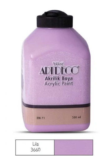 Artdeco Akrilik Boya 500 ml Lila