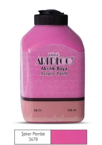 Artdeco Akrilik Boya 500 ml Şeker Pembe