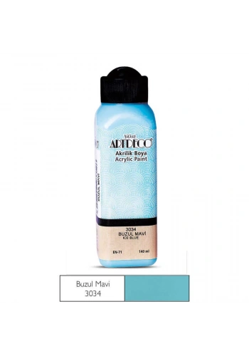 Artdeco Akrilik Boya 140 ml Buzul Mavi
