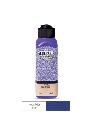 Artdeco Akrilik Boya 140 ml Koyu Mor