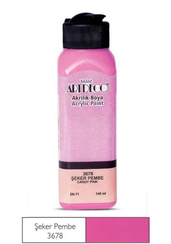 Artdeco Akrilik Boya 140 ml Şeker Pembe